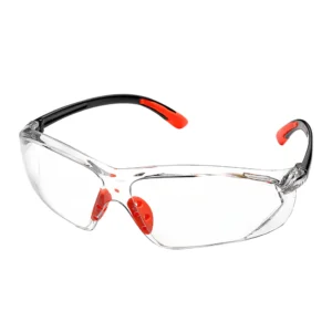 SAFEYEAR Anti Scratch Safety Glasses- SG003 HD Anti Fog Work Glasses for Women and Men Adults No-Slip Grips, VU Protection Safety Goggles for DIY, Chemistry Lab, Welding, Grinding,Garden